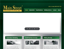 Tablet Screenshot of mainstreetmarketing.net